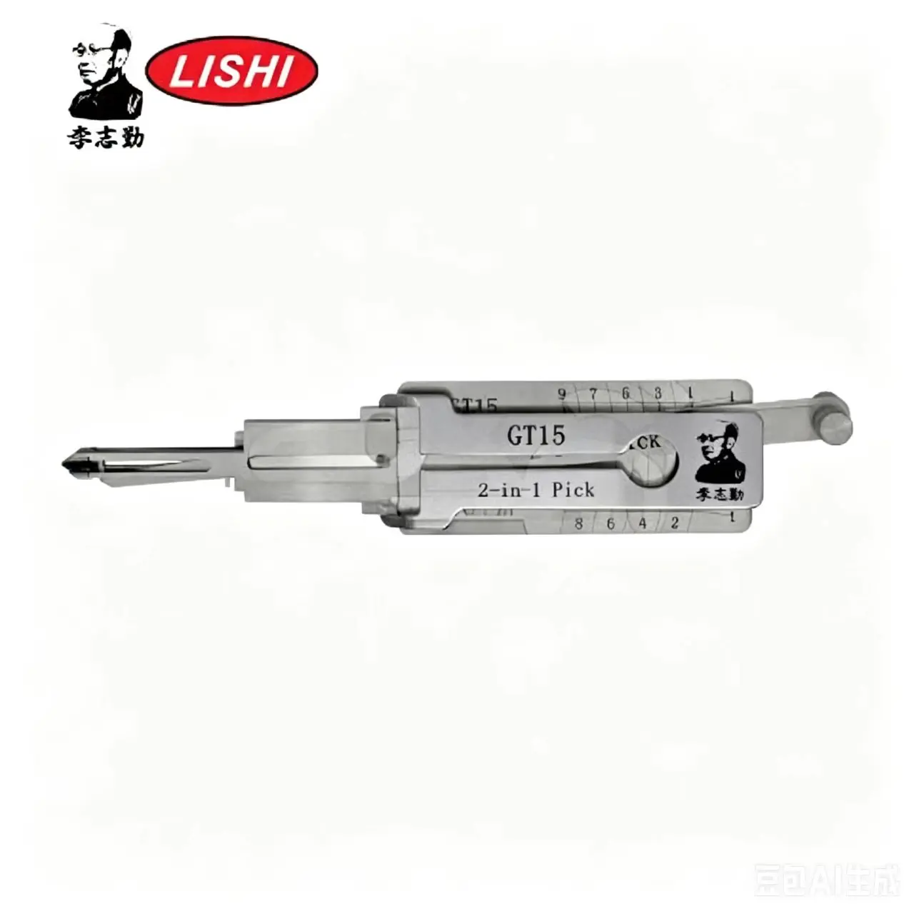 Lishi GT15 2-in-1 Pick & Decoder for Fiat Lishi Tool