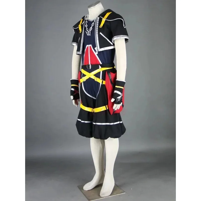 

Anime Kingdom Hearts Cosplay - Kingdom Hearts 2 Sora cosplay costume with necklace