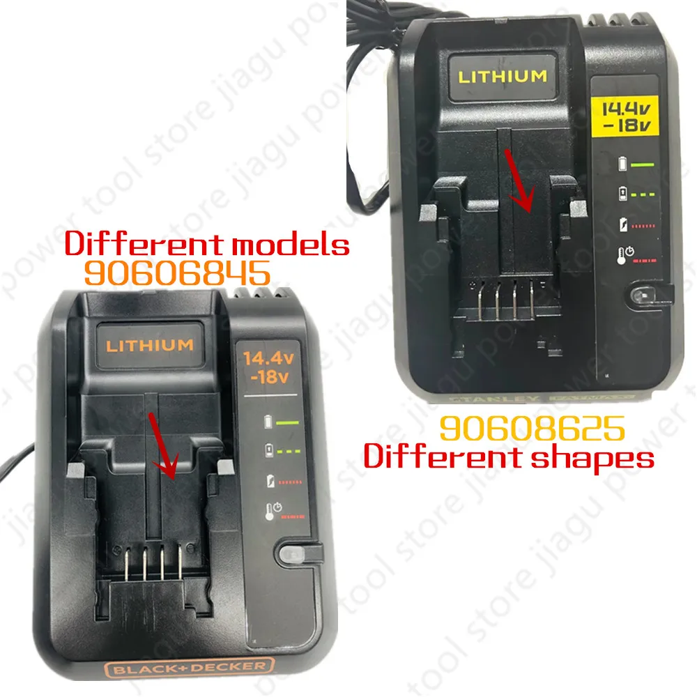 Stanley 90606845 PORTERCABLE/BLACK&DECKER 14.4V/18/20V lithium battery charger