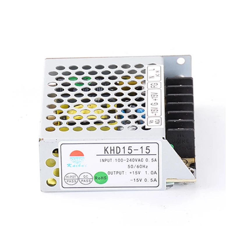Dual Output Switch Power Supply 15v 15v + Power Supply Source Smps