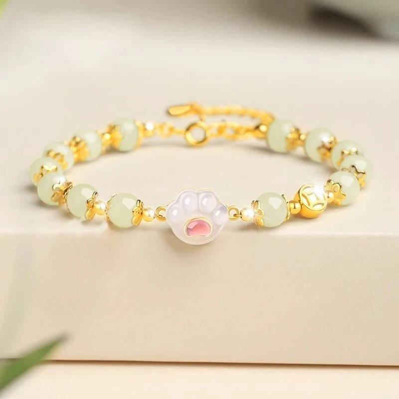 

Браслет Hetian Meiyu S925 с кошачьим когтем, подарки