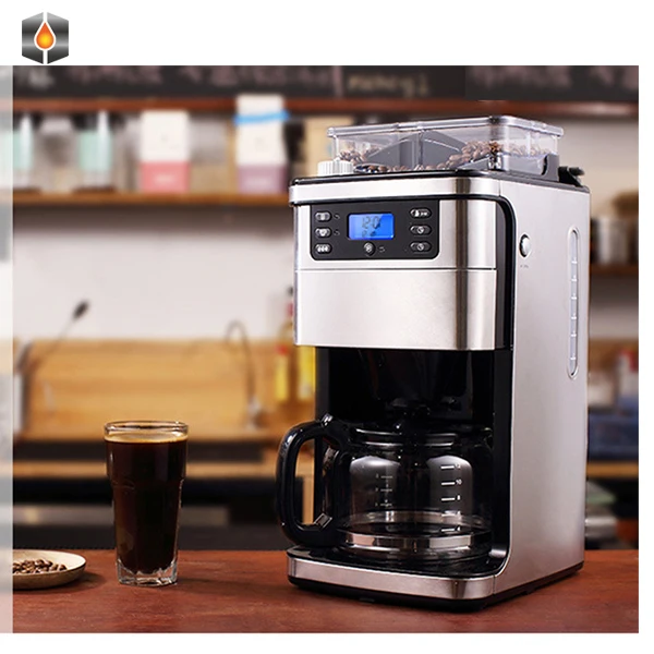 Wholesale Customer Gift High Quality Cheap  Home Digital Display Drip Coffee Maker