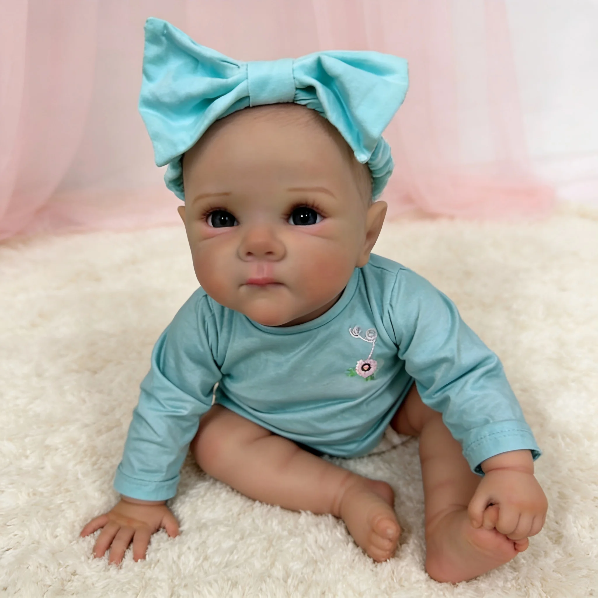 

18-дюймовые куклы-реборны - реалистичные новорожденные, с мягким утяжеленным телом, очаровательные, подвижные, как настоящие - подарок для детей от 3 лет