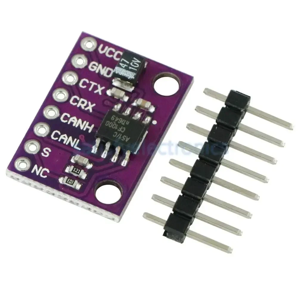 

TJA1051 High Speed Low Power Consumption And CAN Transceiver Module 3V-5V Replace TJA1050 For Arduino