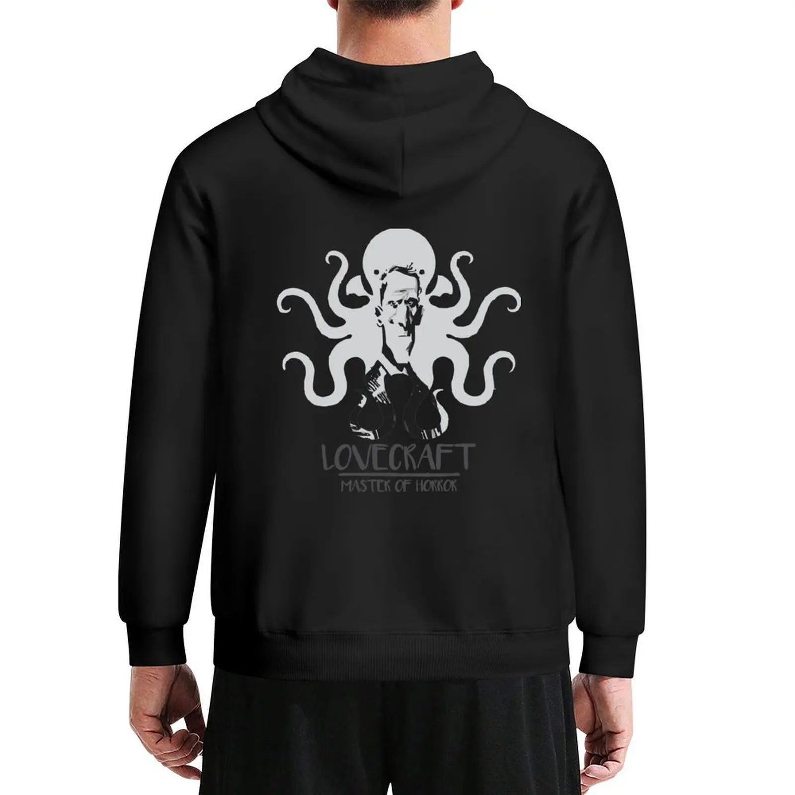 

H.P. LOVECRAFTMASTER OF HORROR Hoodie men clothing male clothes anime clothes hoodies for men