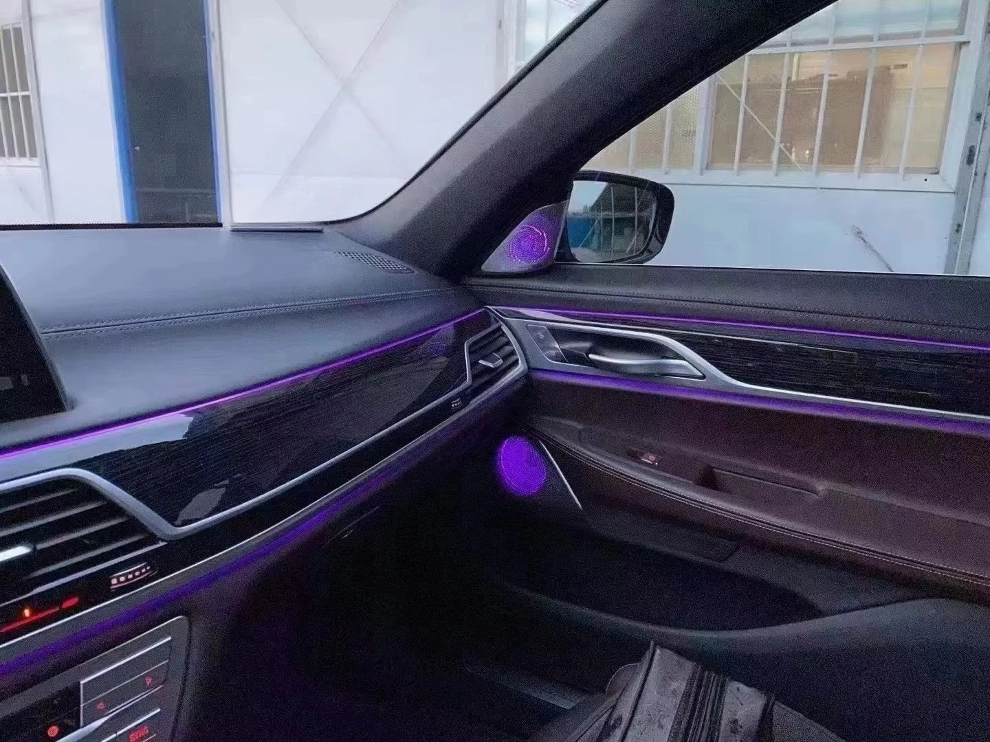10Pcs Ambient Light Car Interior Modified for X3 G08 Car Door Ambient Light