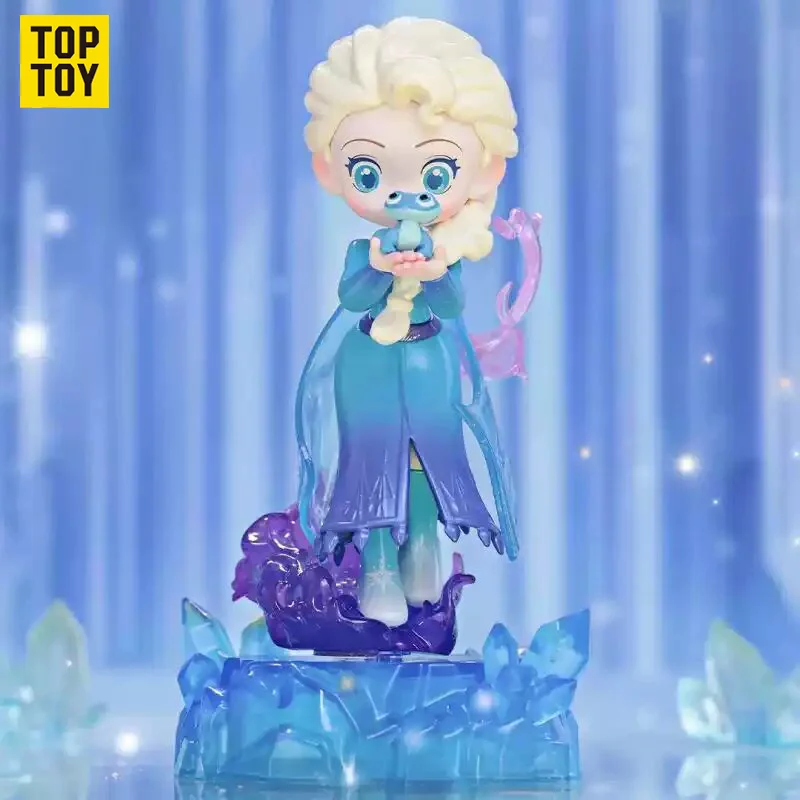 

Genuine Toptoy Disney Frozen Magic Series Blind Box Cute Figure Ornaments Girls Gifts Elsa Anna Collect Gifts