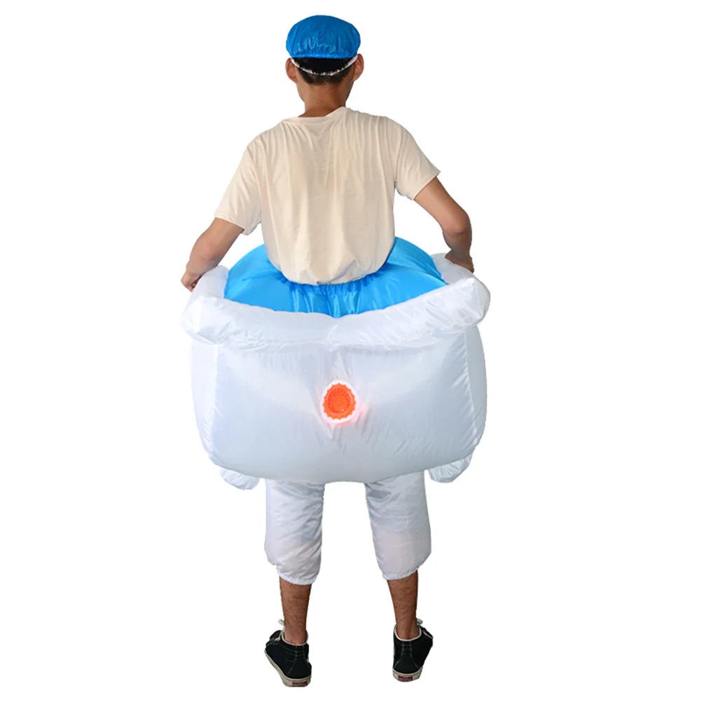 

Bathtub Cosplay Costumes Inflatable Clothes Funny Performance Suit for Party Festival (without )