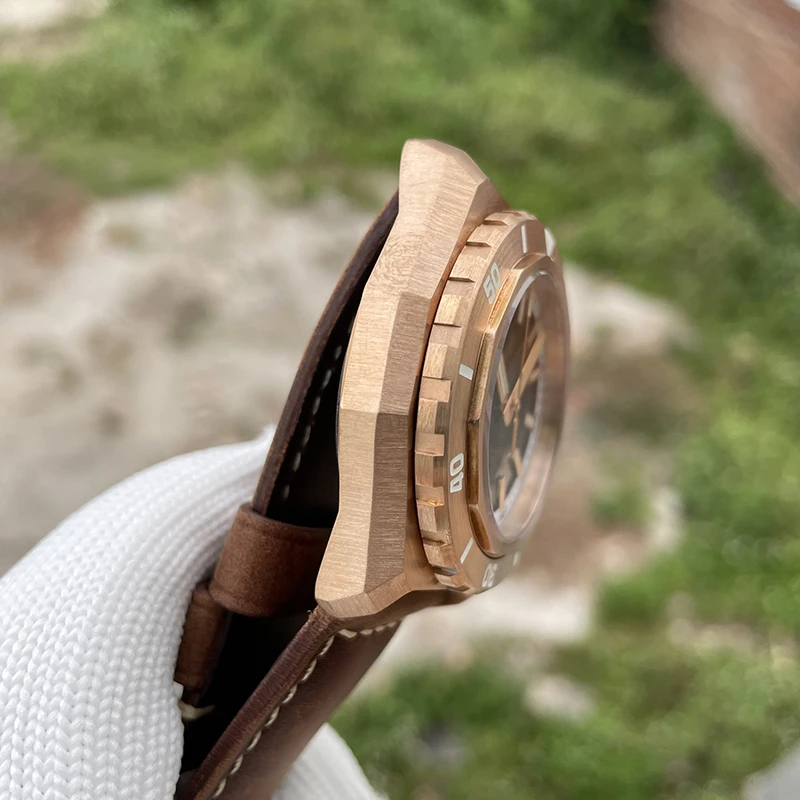 Steeldive Mens Diver Watches Men Bronze Automatic Mechanical Wristwatch Military Dive1000M Waterproof C3 Luminous Sapphire NH35