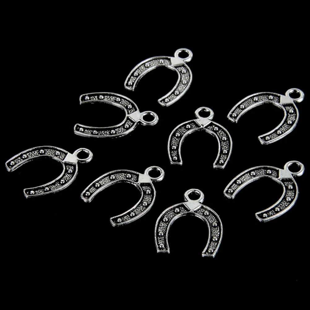 30 Pc Jewelry Making Supplies DIY Accessories Decoration Horseshoe Shaped Personality