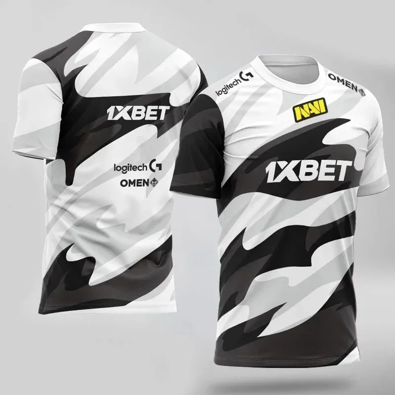 Camiseta personalizada de equipo periférico, ropa de verano, novedad, S1mple, Dota2, G2, NV, 2024