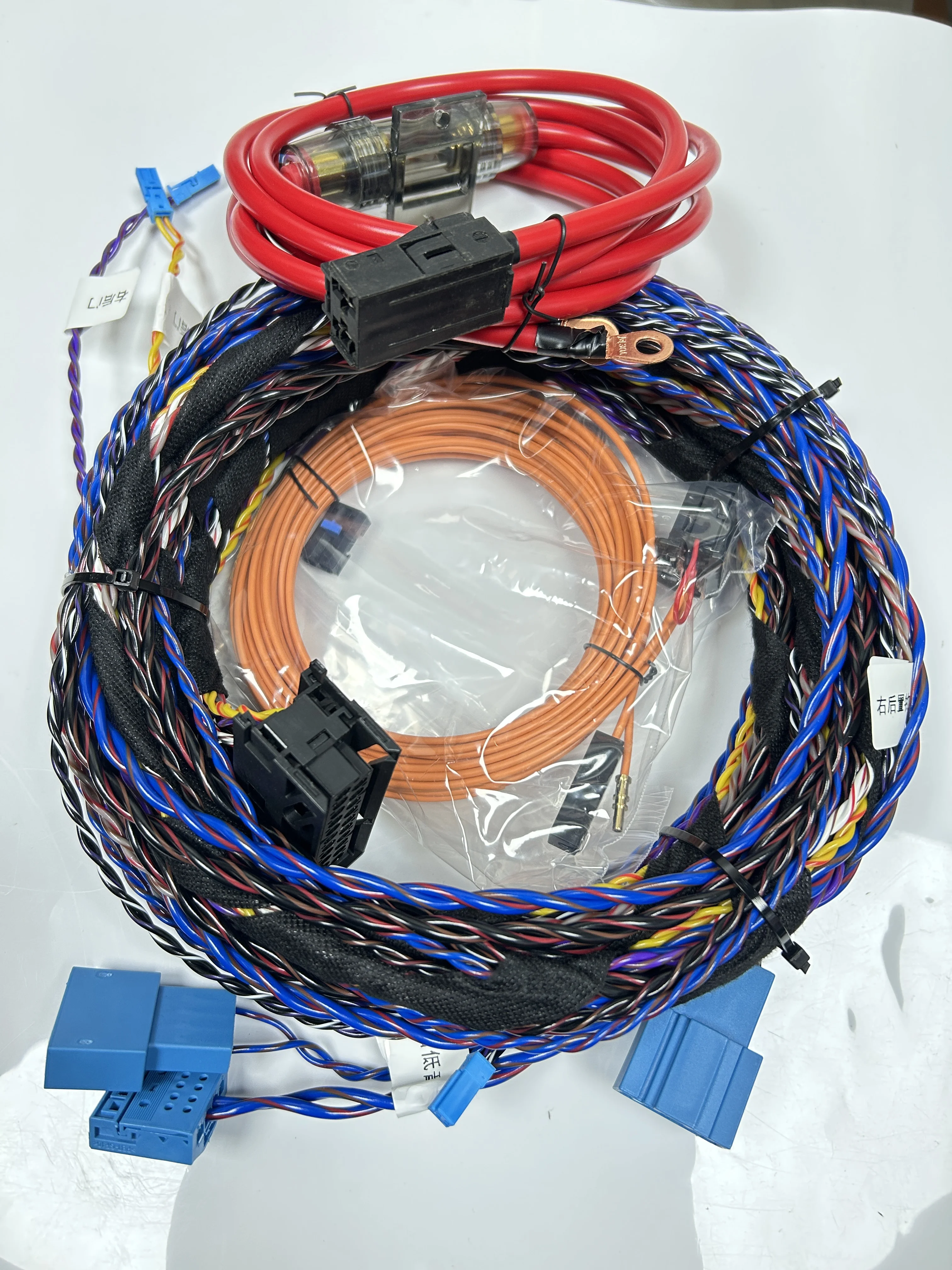 B mw harman kardon L7 Amplifier plug harness amplifier wire F18Top Hifi Logic7 Vehicle wiring harness