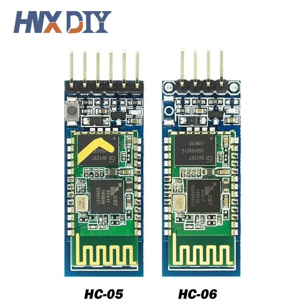 5 szt. HC-05 HC 05 hc-06 HC 06 RF bezprzewodowy moduł urządzenie nadawczo-odbiorcze Bluetooth Slave RS232 / TTL do UART konwerter i adapter