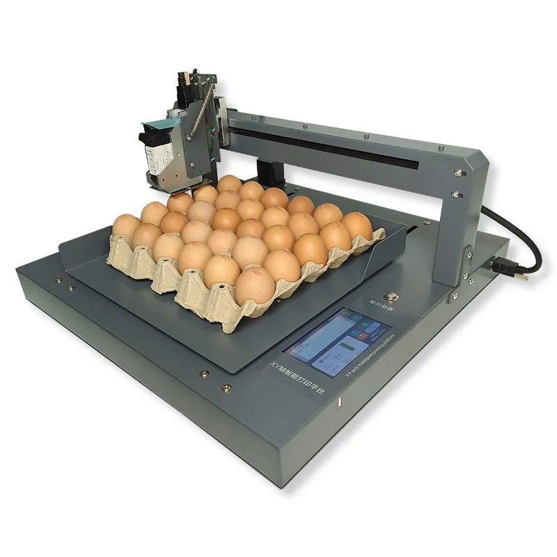 LMM installation-free automatic XY axis mobile high definition tray whole plate egg coding machine