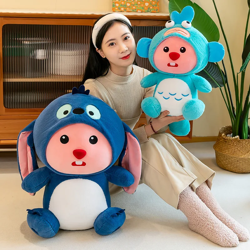 

Loopy Doll Ruby Plushie Large Sleeping Pillow Girl Plush Toy Birthday Gift Charming Soft Cuddly Lovely Skin-Friendly Comfortable