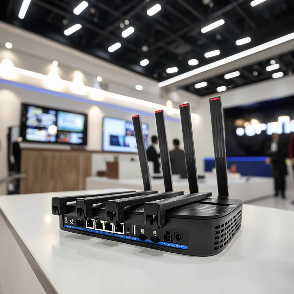 Wifi 7 Cpe Modem 5g Lte Cpe MT7988AV  5G CPE 4G/5G Ultra SDX75 Wifi6 Router With Dual Sim Card Slote Router
