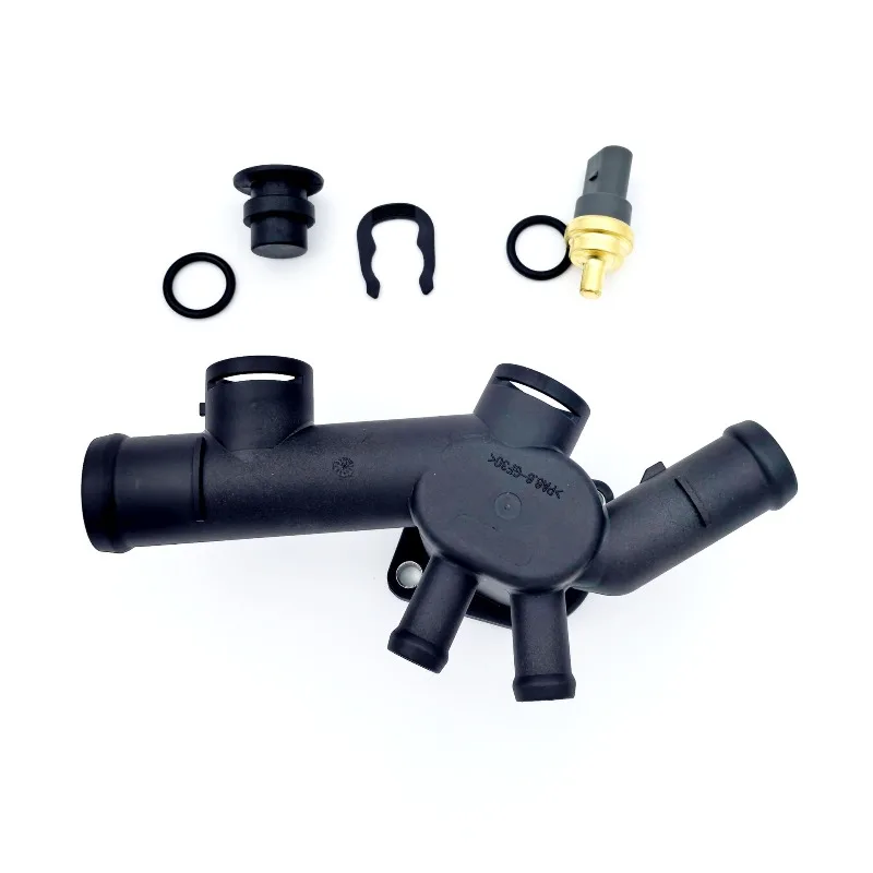 06A121132C 06A 121 133 H FOR Volkswagen Beetle Camshaft Coolant Pipe Flange Water Pipe Connector with Water Temperature Sensor