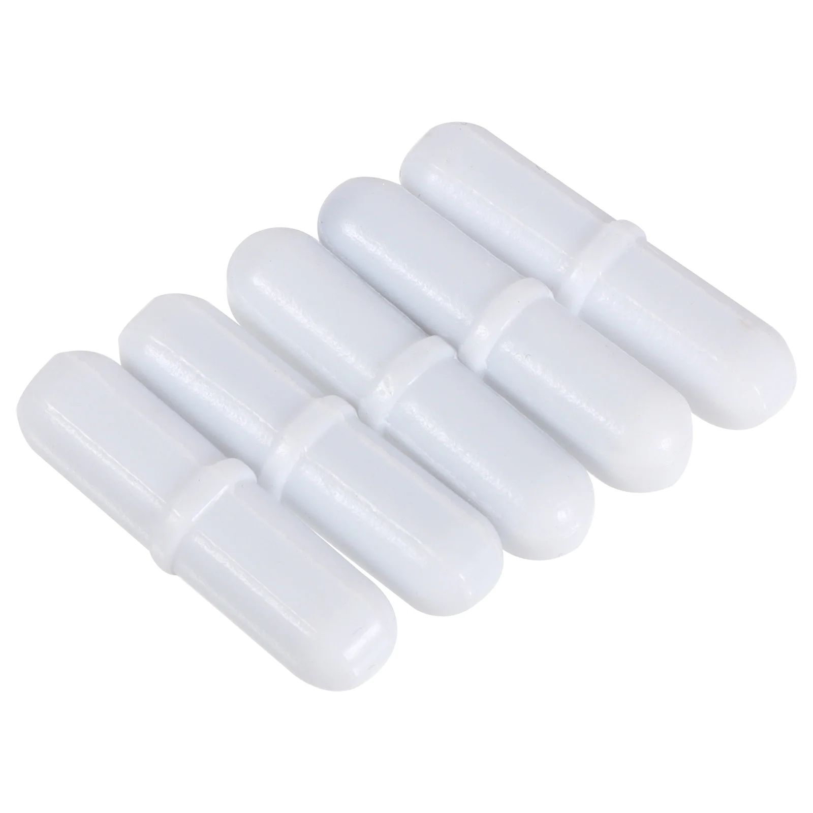 Agitador magnético para laboratório, ferramenta de agitação, haste prática PTFE, misturadores de bebidas de viagem, barra aquecida, 5 pcs