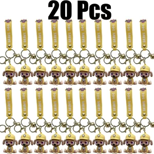 أنيمي مخلب دورية دمية سلسلة المفاتيح للأطفال مطاردة سكاي روكي مارشال لطيف دمية سلسلة المفاتيح حقيبة ظهر قلادة هدايا الطلاب أعلى 6 مبيعات لقدم الإبل - رقم 5