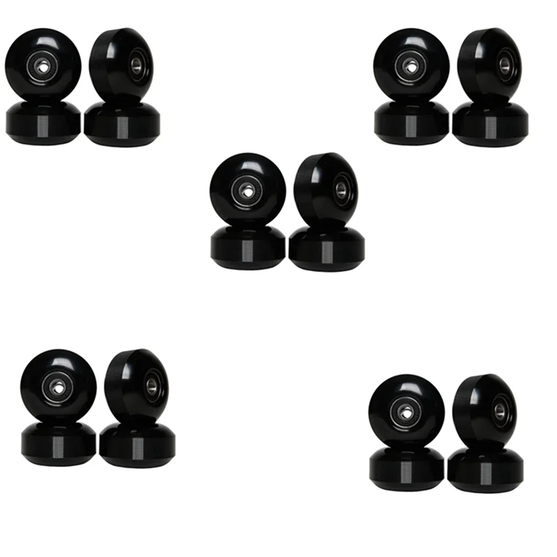 

B06C-Колеса для скейтборда с подшипниками, 52X30 мм, уличные колеса из искусственной кожи, детали для скейтборда, колеса для лонгборда Cruiser (набор из 20 шт.), черные