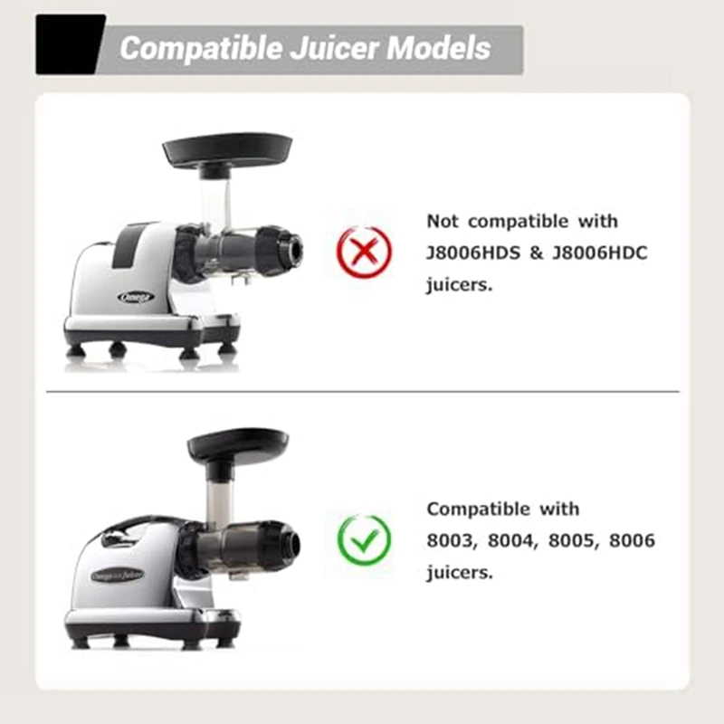 8006 Vertical Masticating Juicer for Omegae 8006, 8005, 8004, 8003 Juicing Screen Juice Screen Drum