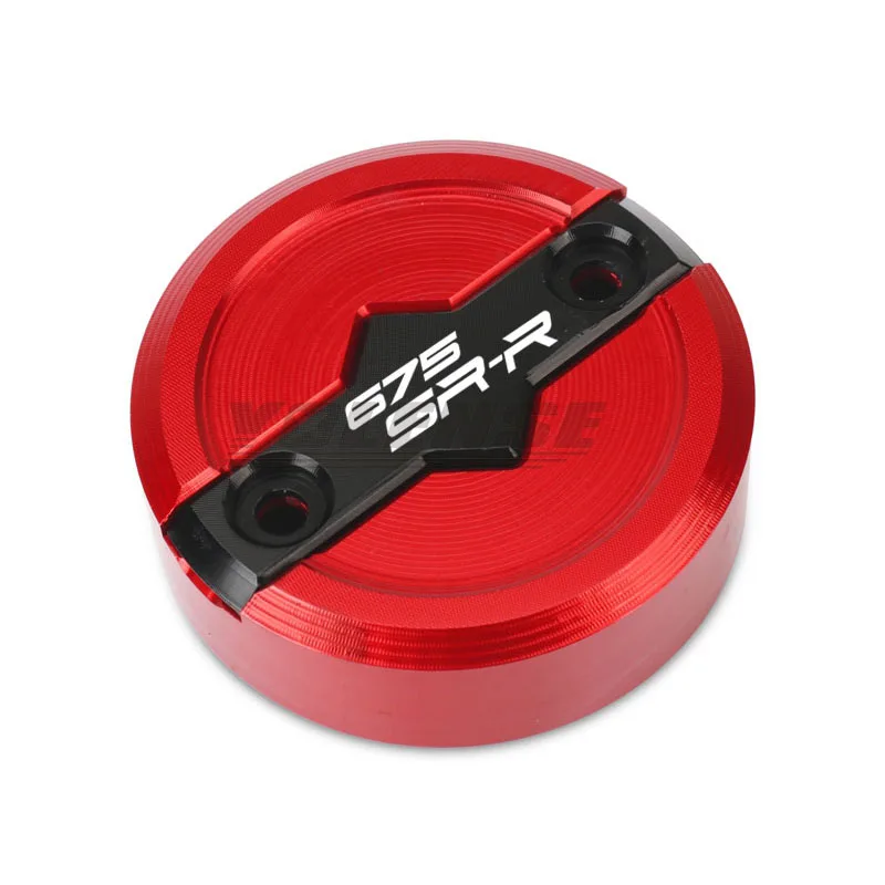 Motorradzubehör Vorderradbremsflüssigkeitsbehälter-Abdeckung Ölbehälterdeckel für 675SR 675SR-R 675NK 675 SR NK SRR