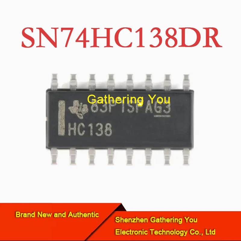 Sn74hc138dr sop16 3-Zeilen-zu-8-Line-Decoder/Multiplexer nagelneu authentisch