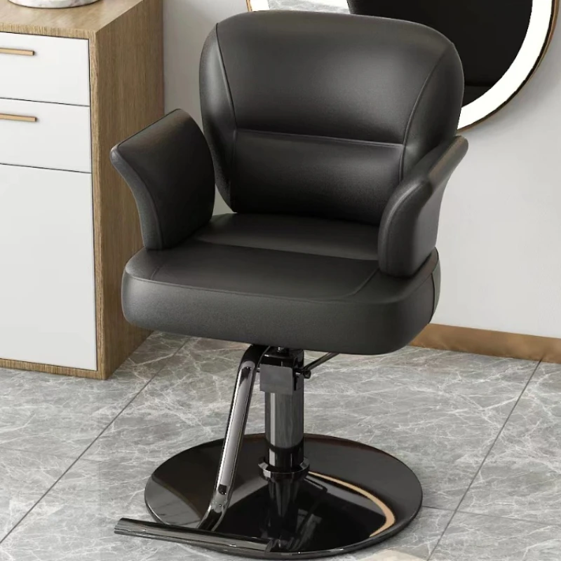 

Beauty Salon Barber Chair Shampoo Dressing Office Pedicure Barber Chair Swivel Eyelash Chaise Sedie Salon Furniture WN50BC