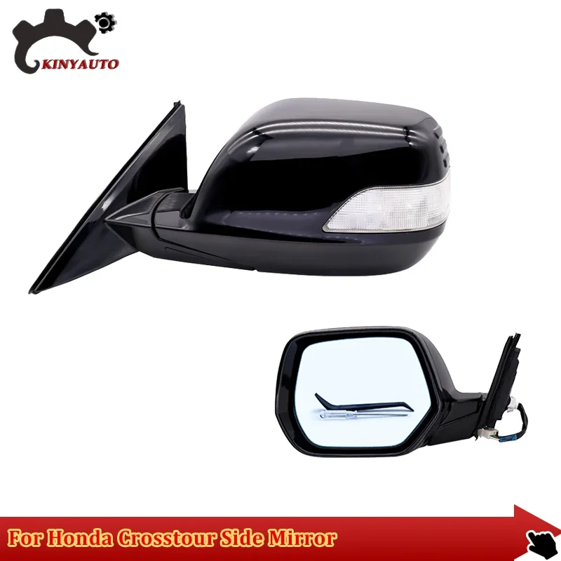 For Honda Crosstour CRV CR-V Side External Rearview Rear view Mirror Assembly Assy INCL Lens Turn Signal Light