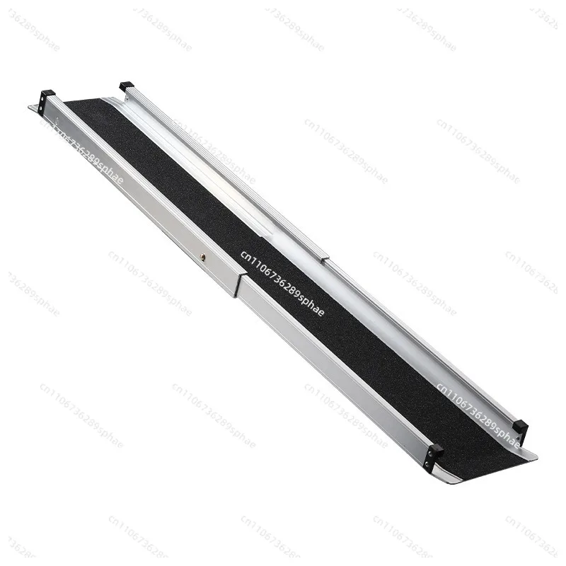 Portable aluminum alloy ramp assist wheelchair ramp pad climbing board extendable aluminum ramp