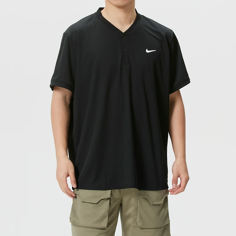 Camiseta Nike masculina para corrida, esportes, treinamento, confortável, respirável, camisa polo de manga curta Ir8031-049