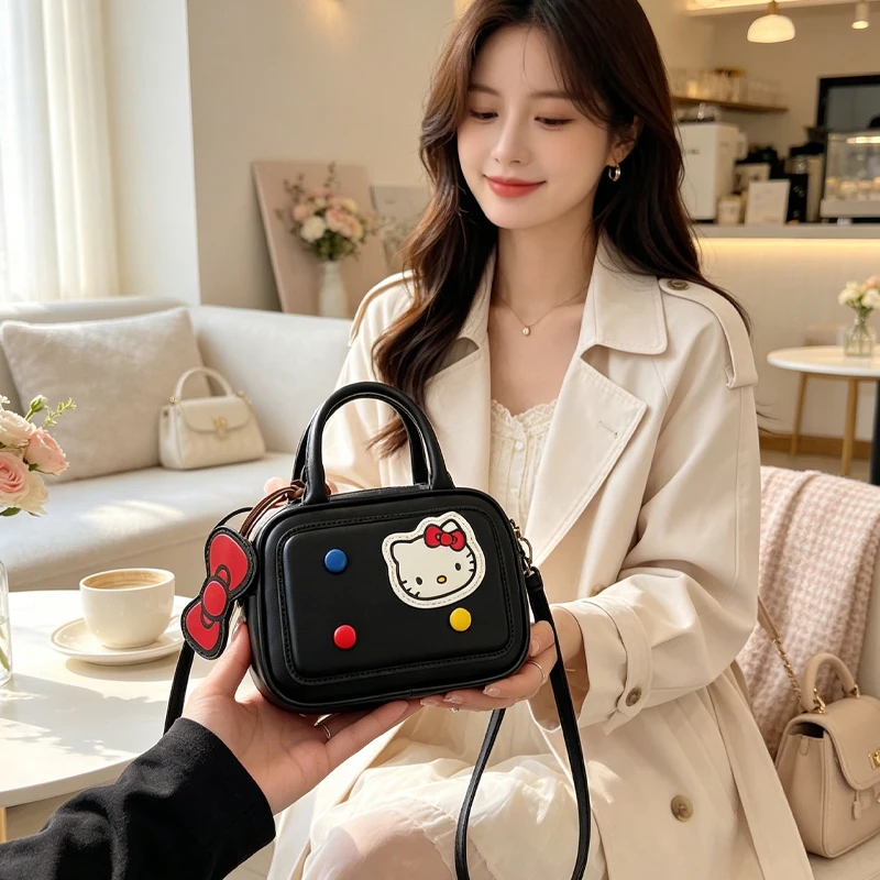 

Cute New Hello Kittys Crossbody Bag All-Match Kawaii Cartoon Portable One Shoulder Crossbody Bag Bags for Woman