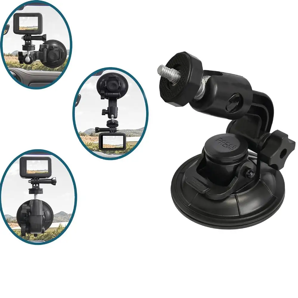

Suction Cup Car Mount Monopod Holder Stand Accessories for GoPro Hero Xiaomi Yi Insta360 SJCAM DJI Camera