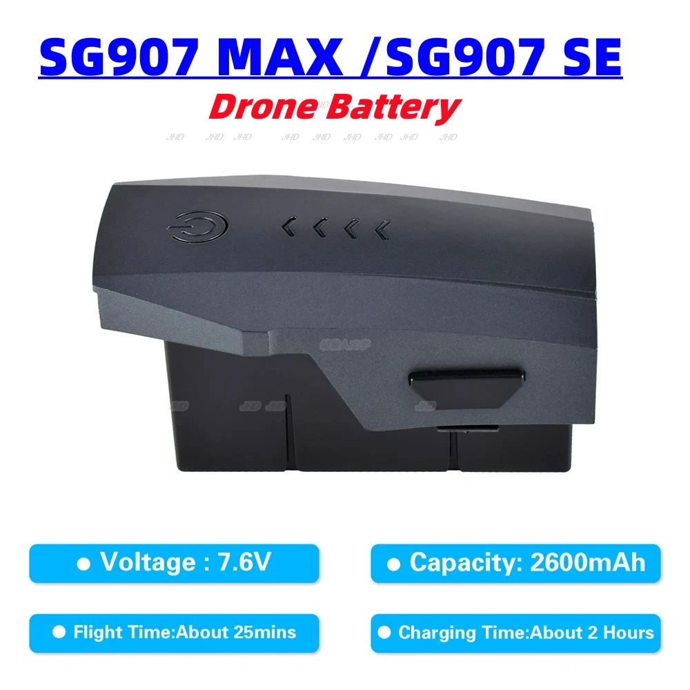 JHD Bateria Drone SG907 MAX Original ZLL SG907 MAX /SG907 SE 7.6V 2600mAh SG907 SE Drone Battery Replacement Wholesale