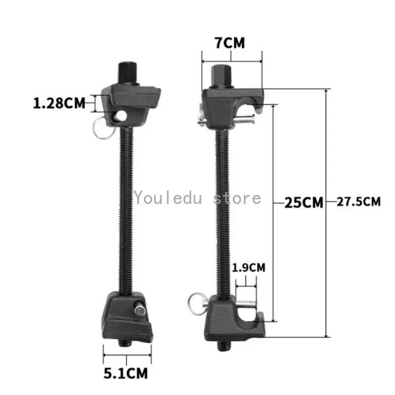 Imagem -03 - Heavy Duty Strut Coil Spring Compressor Clamp Grupo Ferramenta de Reparo do Carro Remover Amortecedor Pcs