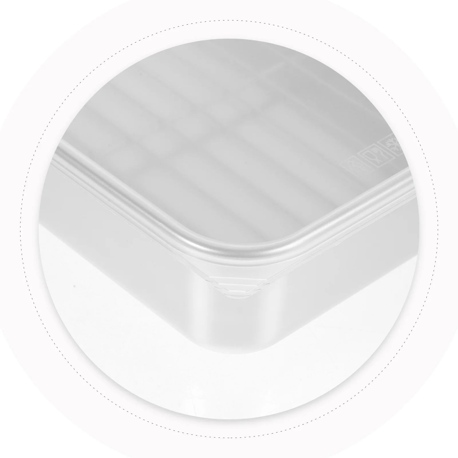 

1Set Dumpling Freezer Box Stainless Steel Refrigerator Food Storage Crisper Box with Lid Multi-Function Fridge Organizer