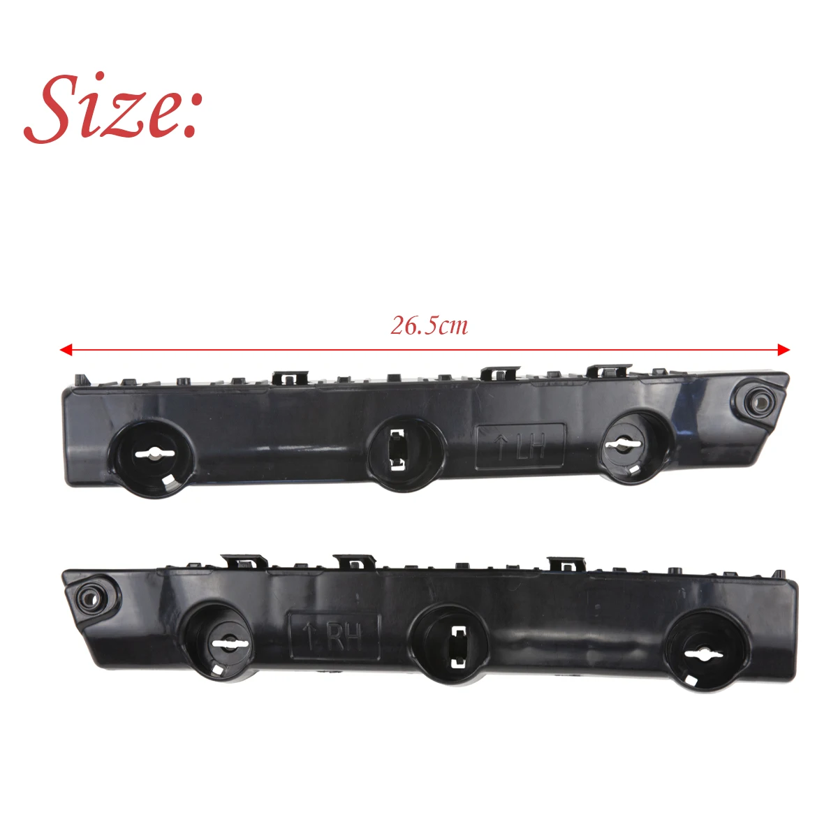 1 Pair Car Front Bumper Bracket For Nissan Rogue 2014 2015 2016 2017 2018 2019 L:62223-4CL0A;R:62222-4CL0A