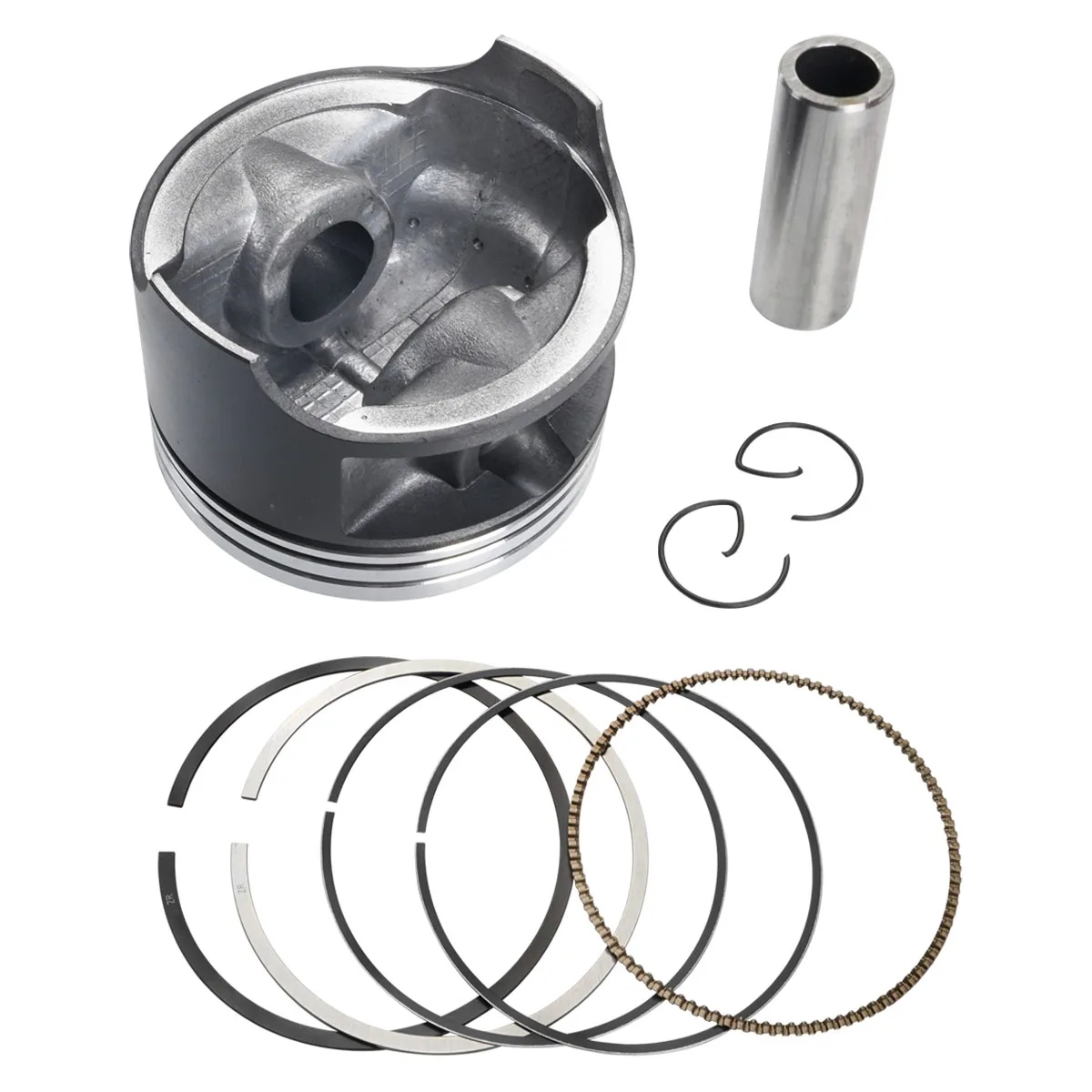 OZOEMPT 66/66.25/66.5MM Motorcycle Engine Cylinder Piston & ring set Apply to LT-F250 Ozark250 02-14 image 6
