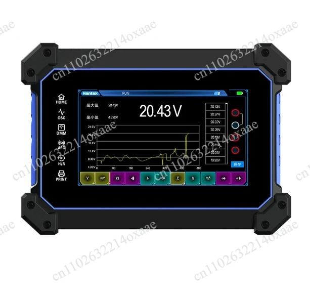 TO1112D TO1112C TO1112 Touch Screen Digital Meter Portable Handheld Osciloscopio 2 Channels 110Mhz Bandwidth Tester Meter Hantek
