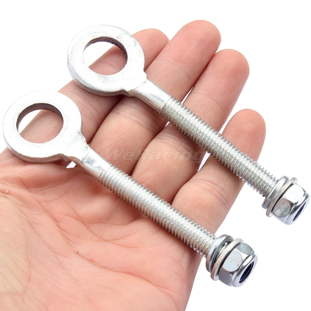 2PCS 0.6inch 15mm Chain Wheel Axle Tensioner Adjusters For 110cc 125cc 140cc 150cc 250cc TAOTAO SUNL Dirt Pit ATV Quad Bike