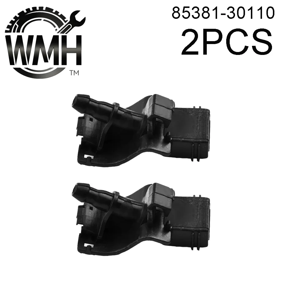 2pcs 85381-30110 Car Windshield Washer Nozzle Front Wiper Water Spray Jet Replacement For Toyota Camry Corolla Levin Verso Lexus