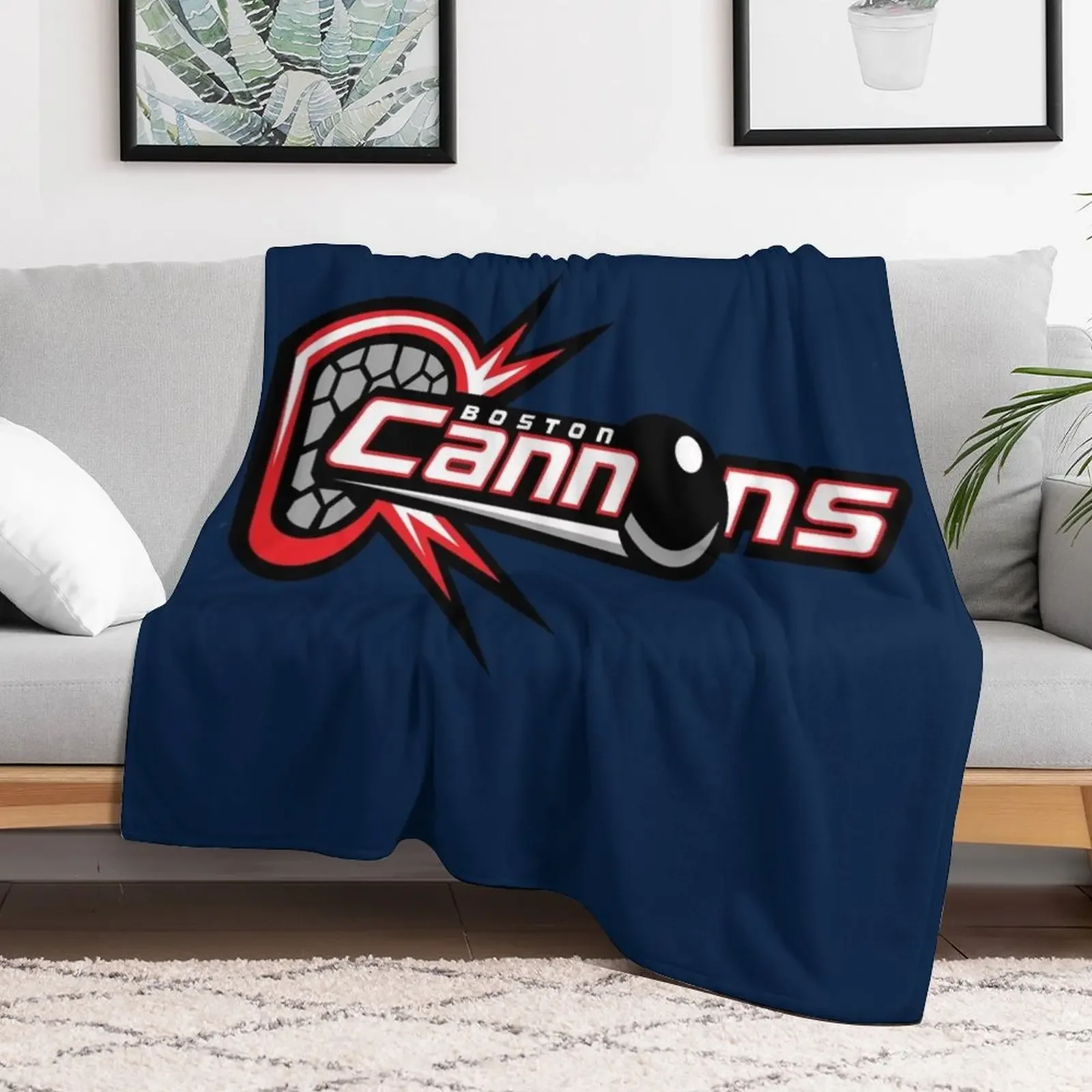 LC_The Cannons Essential Throw Blanket Multi Purpose Soft Warm Blanket for Home Travel