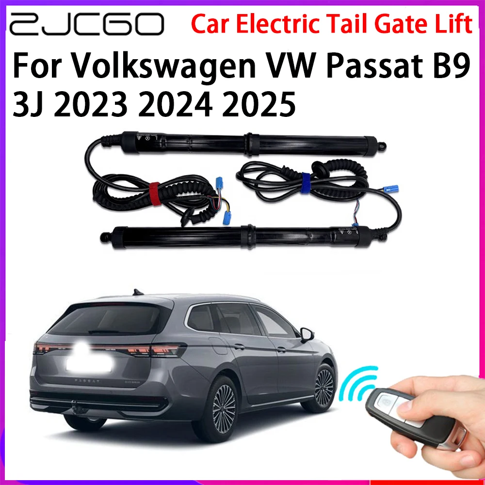 ZJCGO Car Automatic Tailgate Lifters Electric Tail Gate Lift Assisting System for Volkswagen VW Passat B9 3J 2023 2024 2025