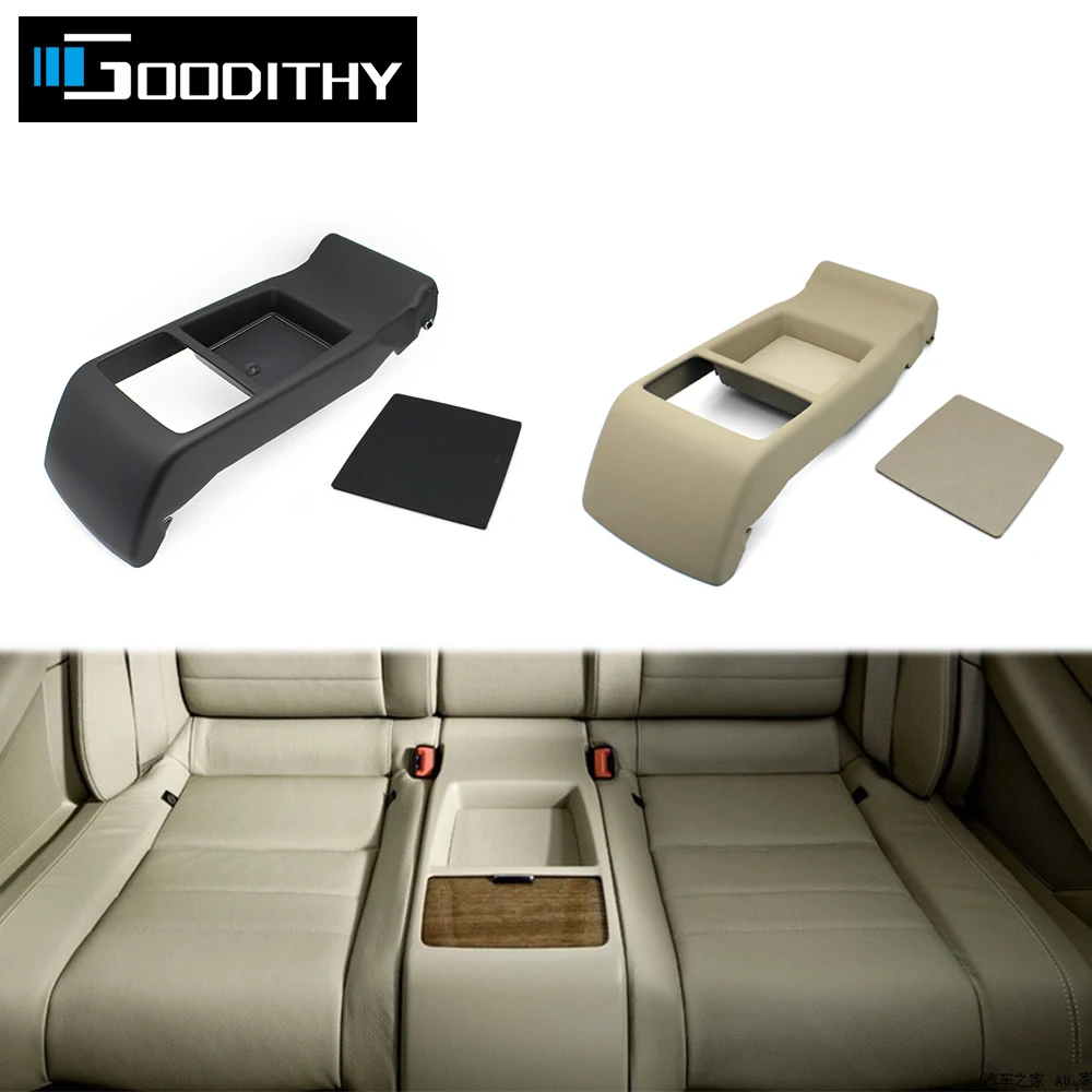 

Rear Seat Console Cup Holder Folding Backrest Outer Cover Panel For Mercedes Benz C E Class W204 W207 Coupe C200 C220 E250 E350