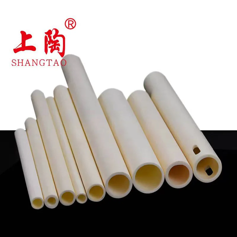 Parti isolanti in porcellana con tubo filettato in ceramica Mullit resistente alle alte Temperature