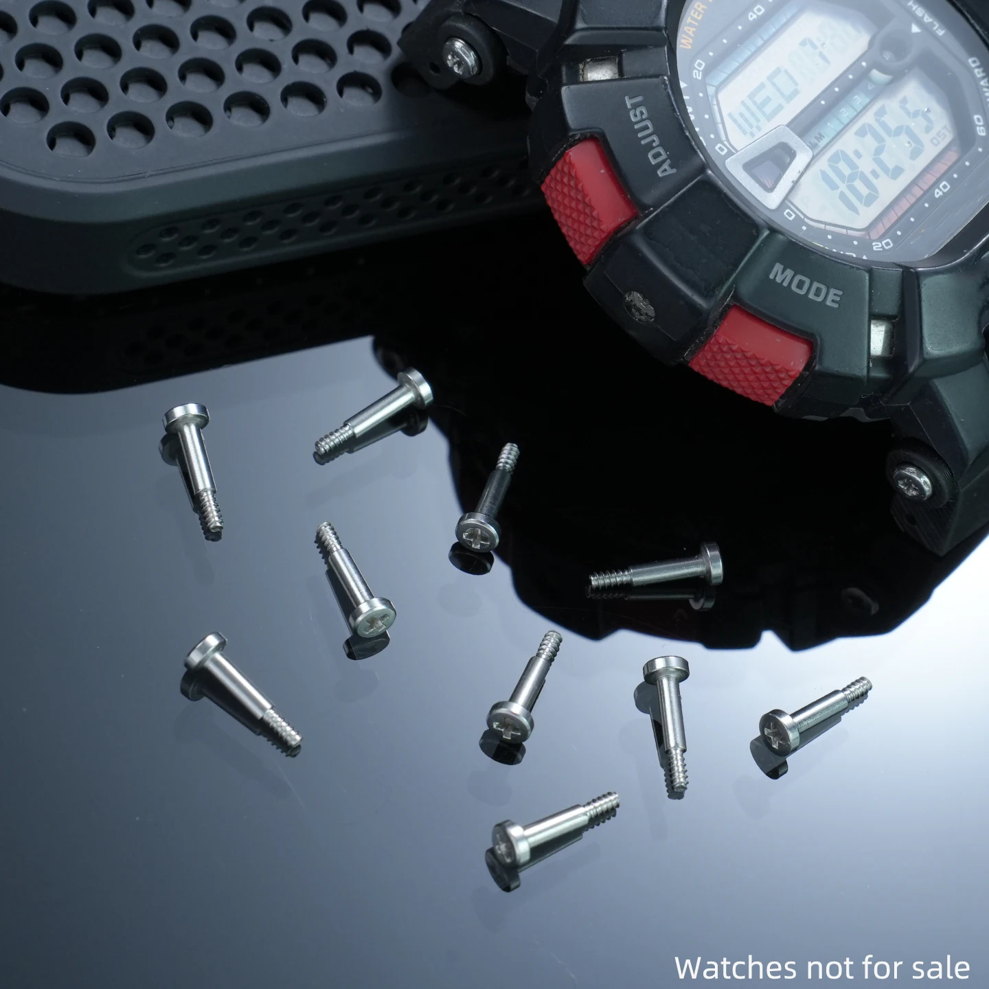 Watch Parts For Casio G-SHOCK Old Mudman G-9000 GW9010/9025 Band Screw King of G GX-56 Case Back Screw Replacement Repair Screws