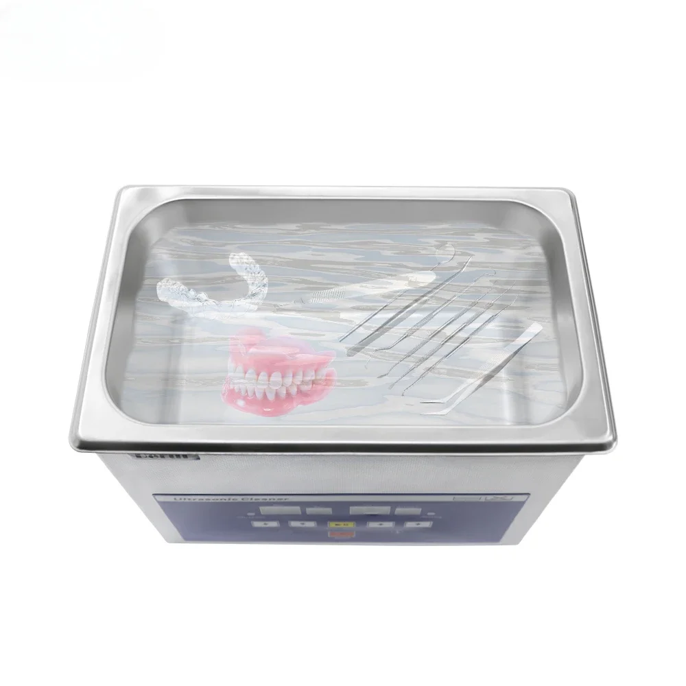 Digital Ultrasonik Cleaner 3L Denta Ultrasonic Cleaning Machine 120W for Dentures and Surgical Instruments