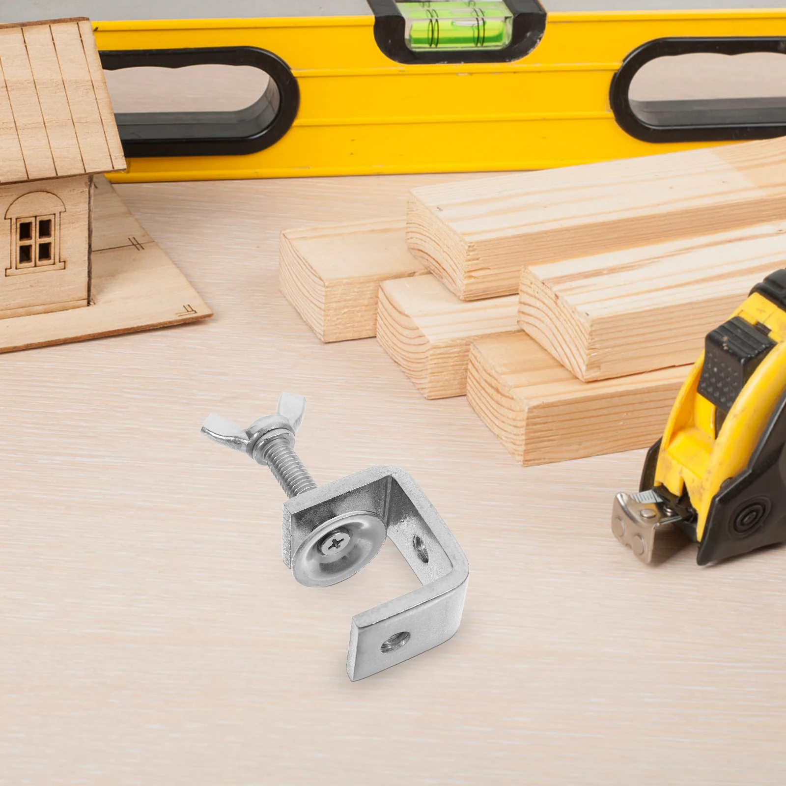 

Stainless Steel C-clamp Mini Clamps for Woodworking Heavy Duty 0-25mm Portable Strong Clamping Force Metal C-clamps Small Clamps