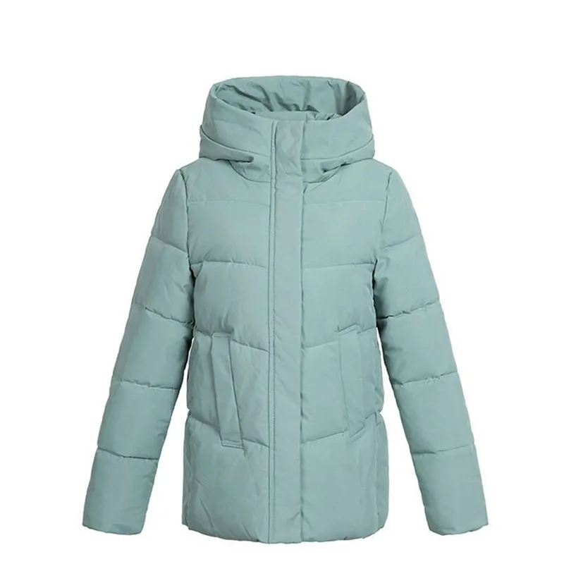 Manteau matelassé en coton à capuche pour femme, pardessus épais, veste courte, vêtements d'extérieur chauds, hiver, nouveau, coréen