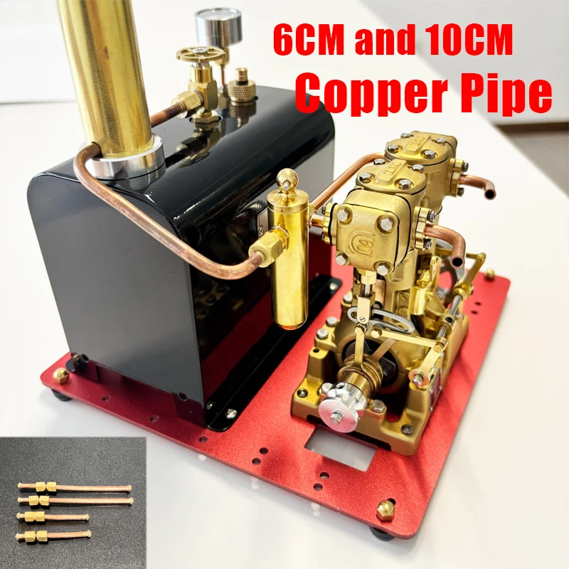 RW Steam Engine Copper Pipe M7*0.75 Threaded Interface Is Suitable for Steam Engine Model Parts